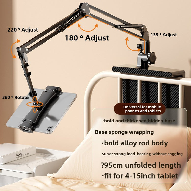 Soporte articulado para celular y tablet con giro 360°