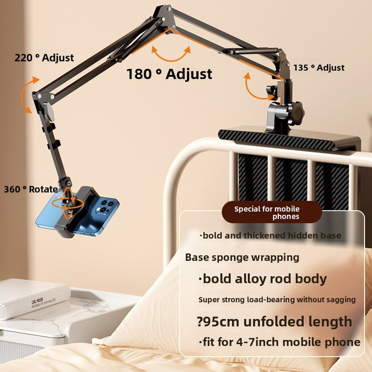 Soporte articulado para celular y tablet con giro 360°