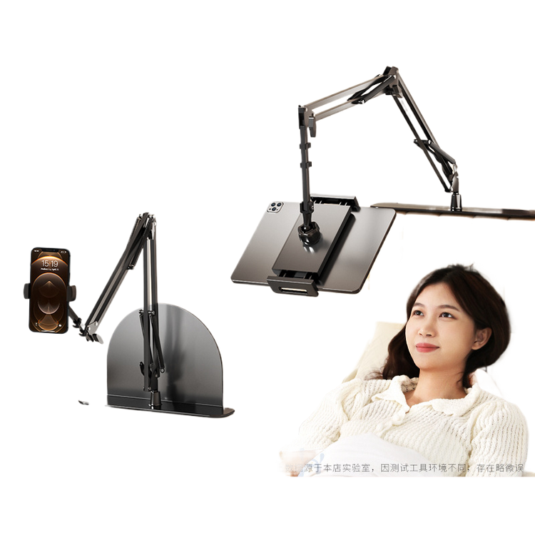 Soporte articulado para celular y tablet con giro 360°